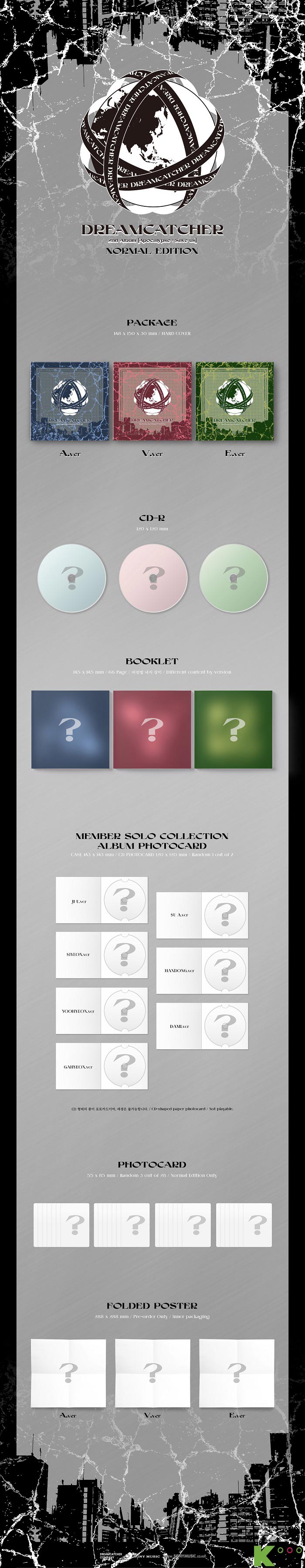 DREAMCATCHER - Apocalypse : Save Us (2nd Album)