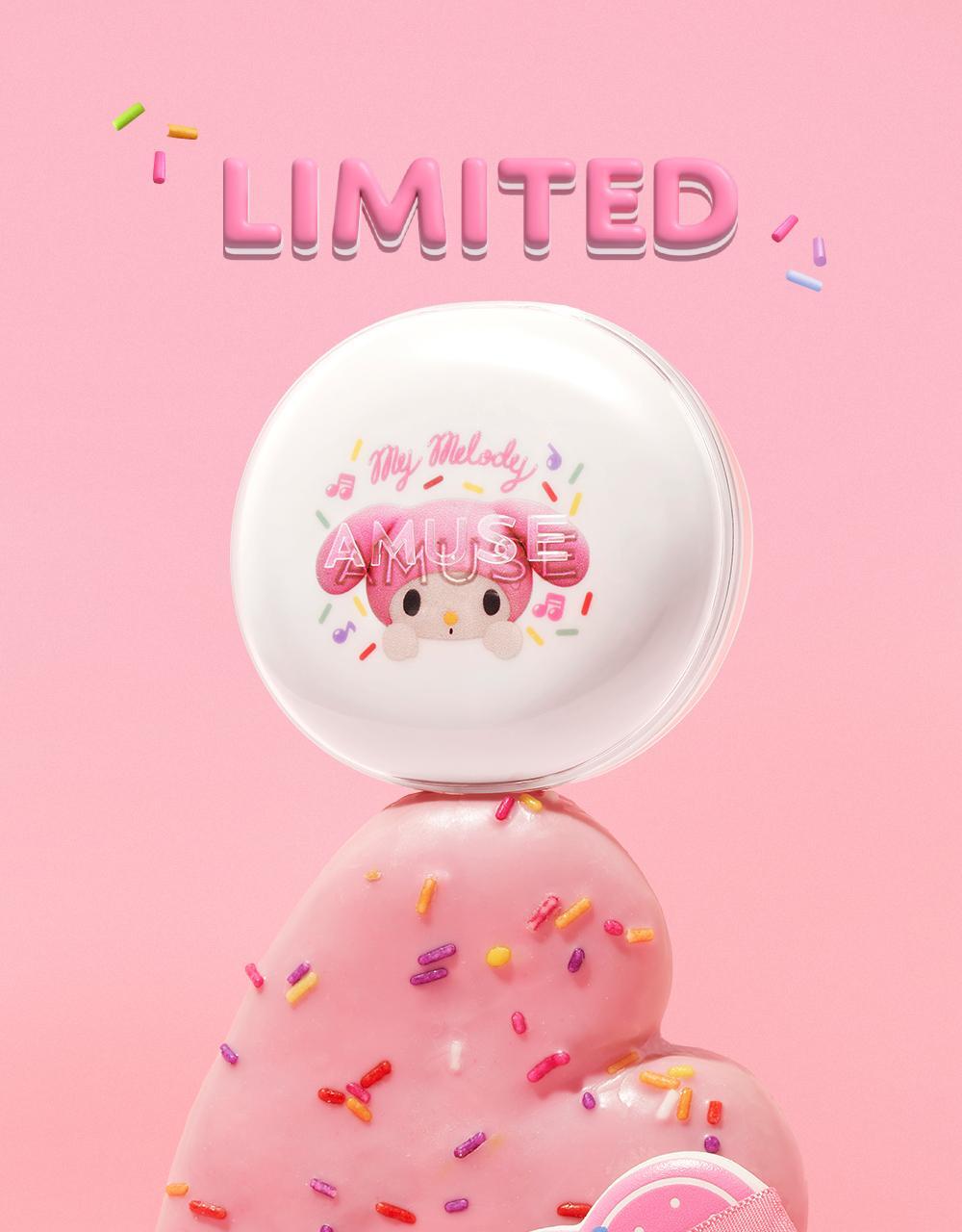 AMUSE Ceramic Skin Perfector Cushion (+Refill) (My Melody & Kuromi Special Edition)
