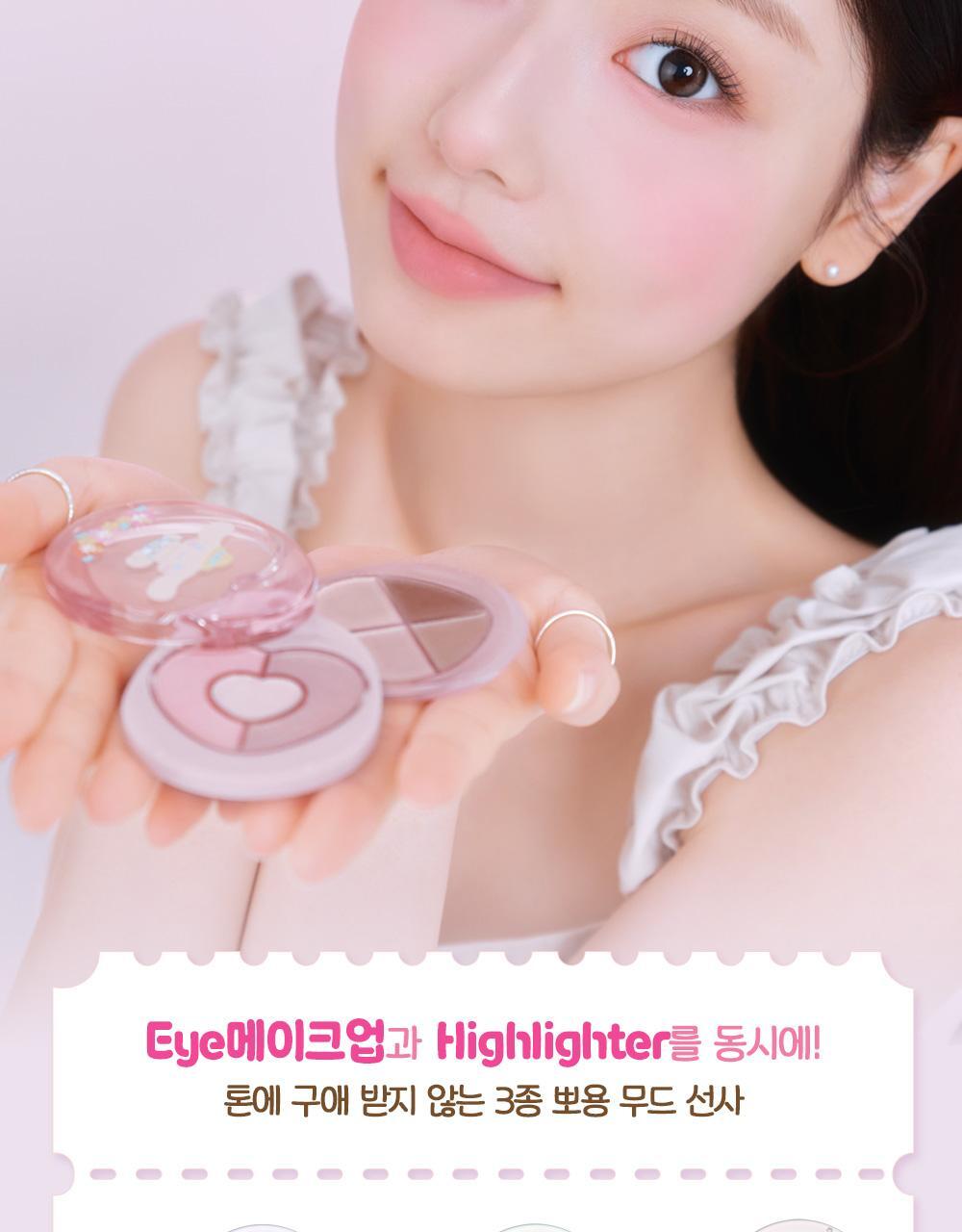 Tanned Cinnamoroll x ETUDE - NEW Ppong Eye Maker (3 Colors)