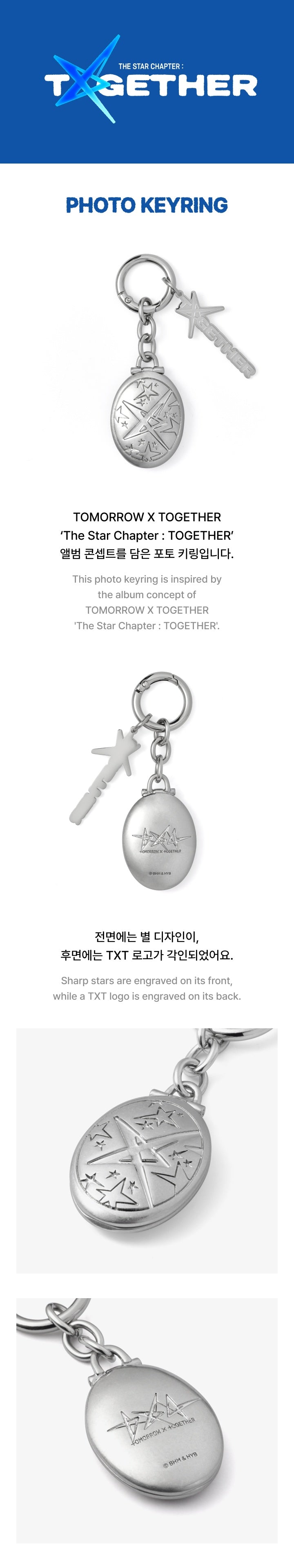 TXT TOGETHER - Photo Keyring