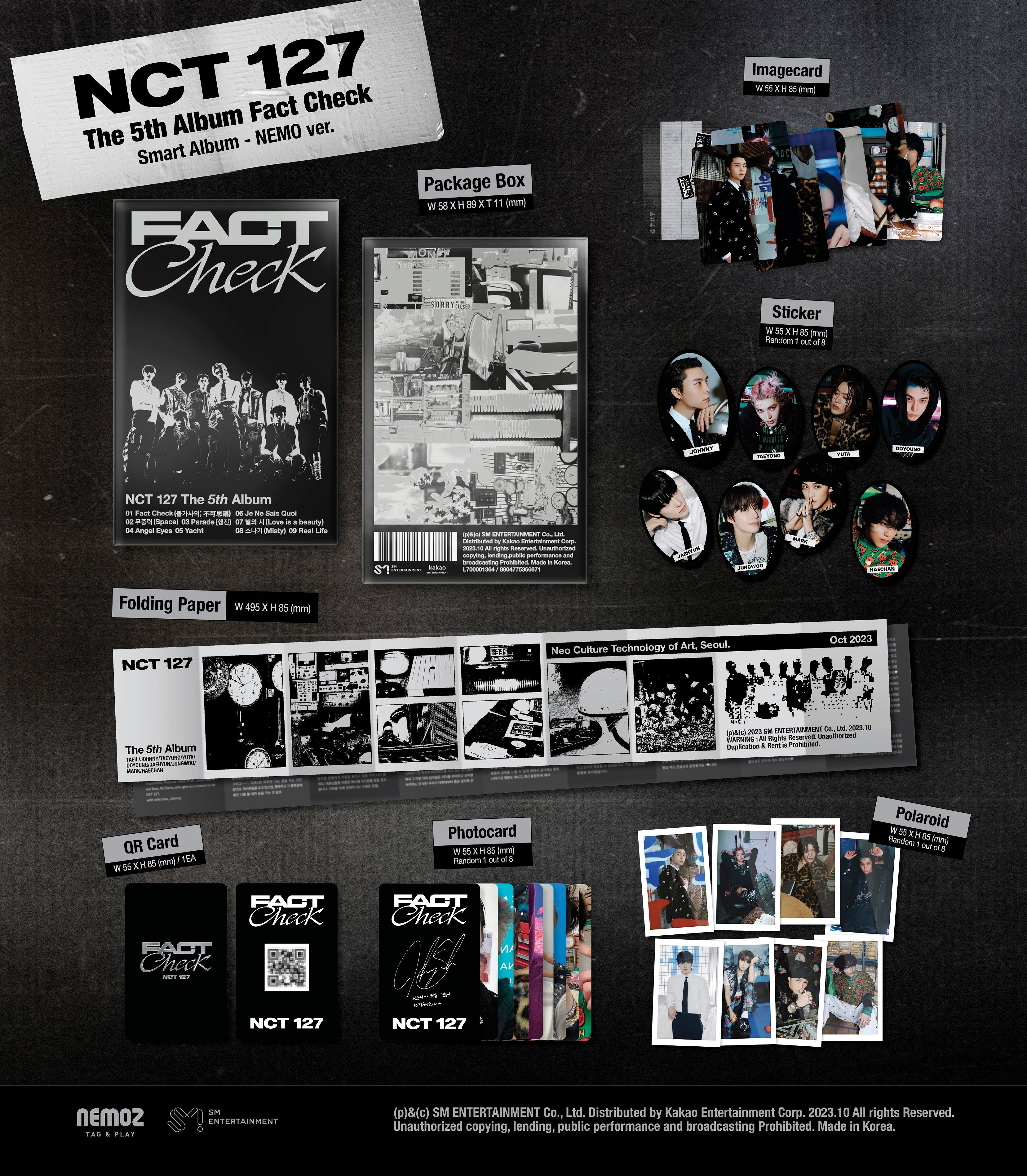 NCT 127 - Fact Check (5th Album) QR Ver. (Smart Album)