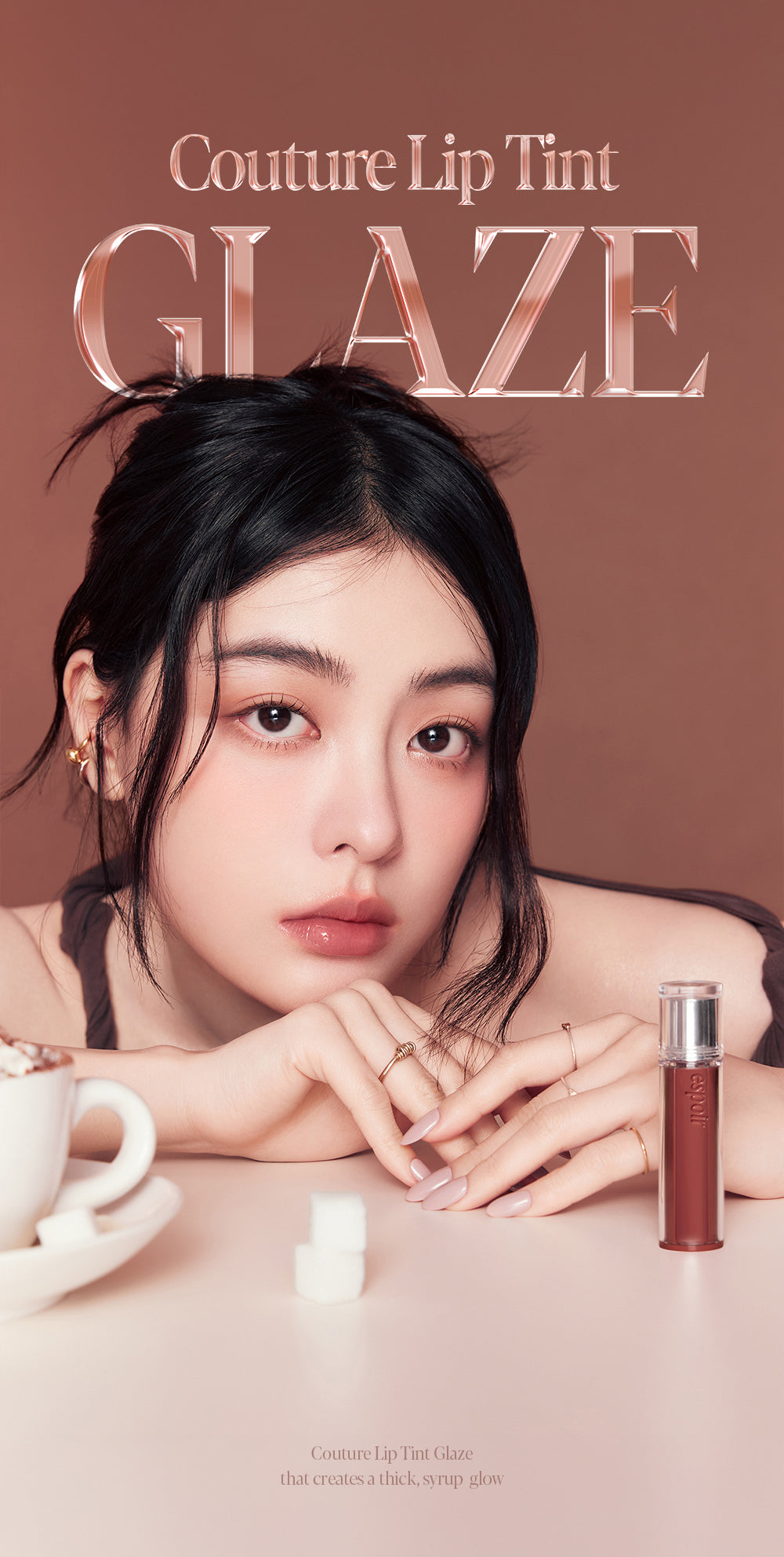 Espoir - Couture Lip Tint Glaze (+ Tint Keyring & Mini Cushion)