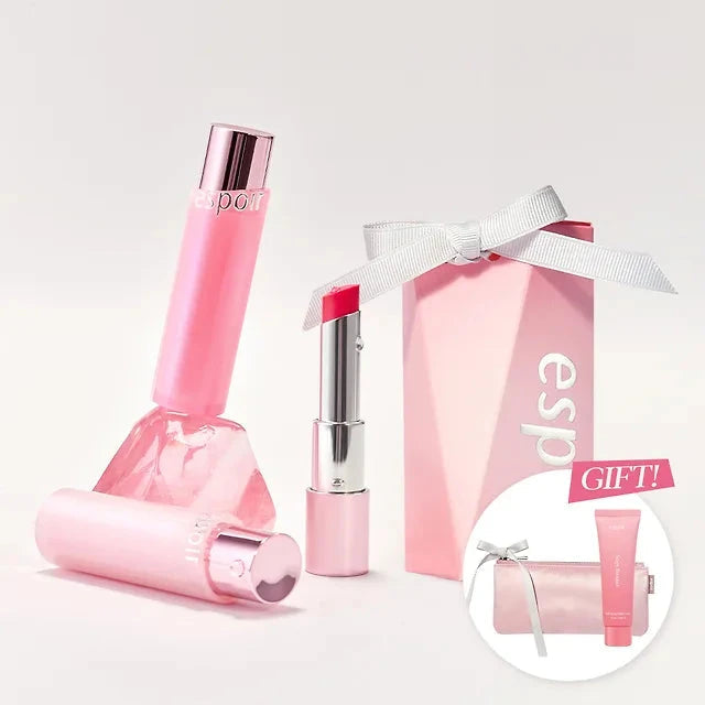 Espoir - Bare Glow Lip Balm (+ Pouch & Hand Cream)