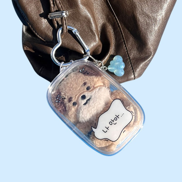 OGUDUCKOO - 10cm Doll Pouch Keyring Set