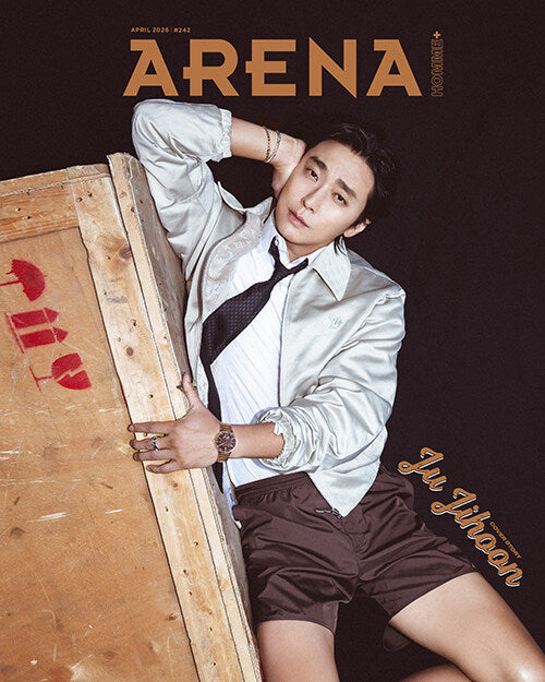 ARENA HOMME+ Korea Magazine - 2026.04 (Cover: Ju Ji Hoon) + BOYNEXTDOOR Pictorial