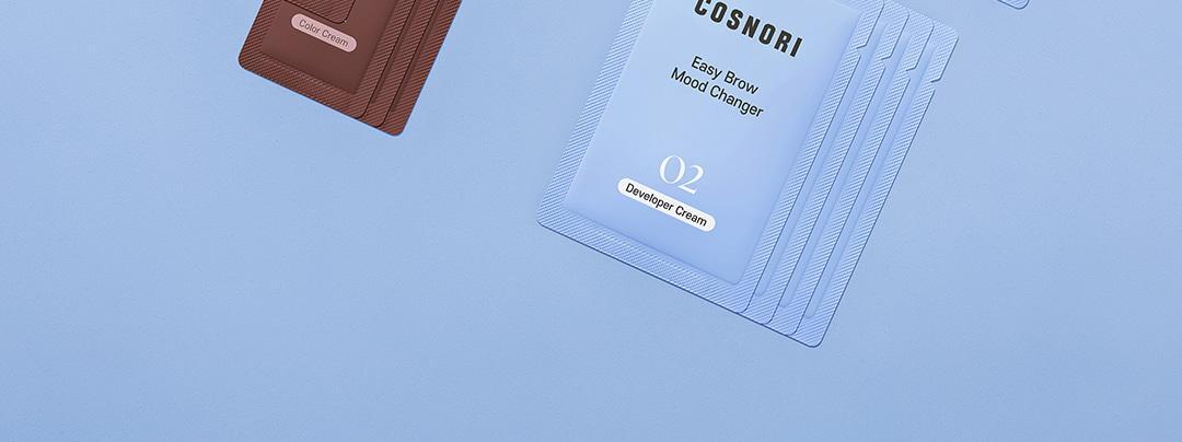 COSNORI - Easy Brow Changer (5ea) + Eyelash Serum Roll-On 6ml
