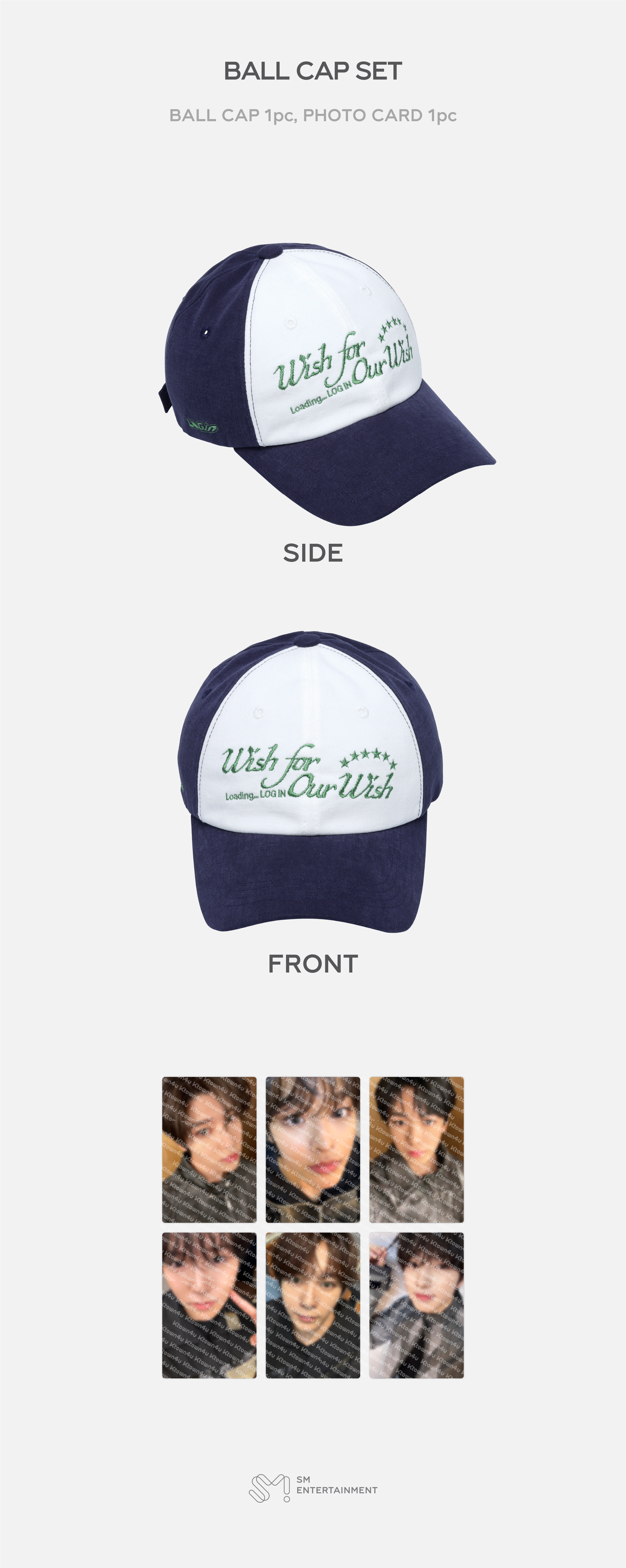NCT WISH - LOG in (Ball Cap Set)
