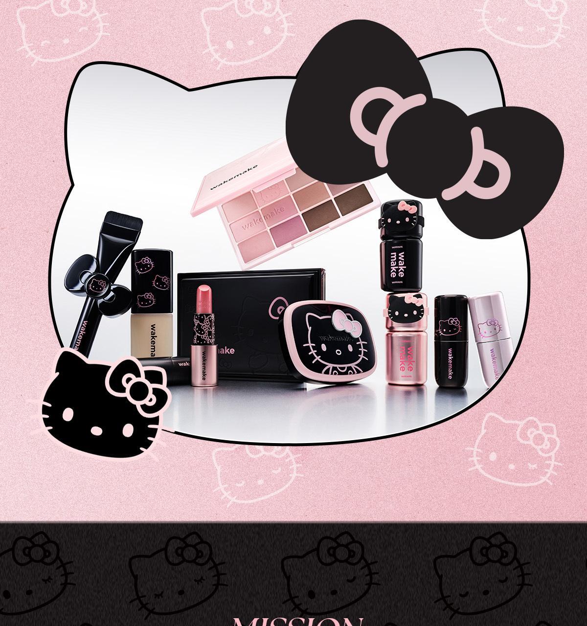 WAKEMAKE - Healthy Glow Balm Stick (Hello Kitty Black Edition)