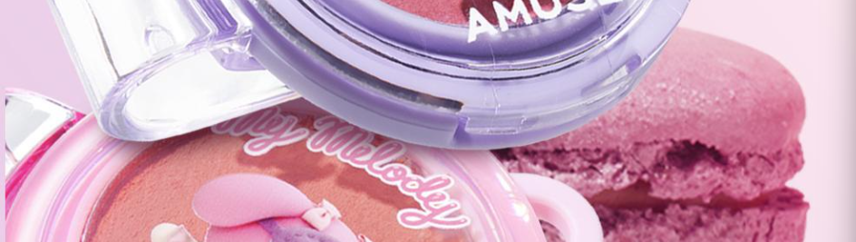 MY MELODY & KUROMI SPECIAL x AMUSE - Powder Lip & Cheek