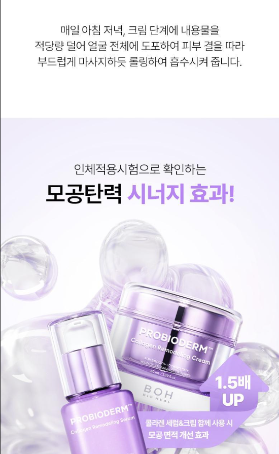 BIO HEAL BOH - Probioderm Collagen Remodeling Cream 50ml (+ Serum 13ml)