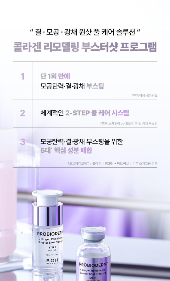 BIO HEAL BOH - Probioderm Collagen Remodeling Booster Shot Program