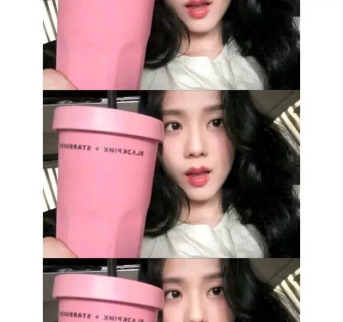 BLACKPINK + STARBUCKS® Pink Texa Tumbler 14oz