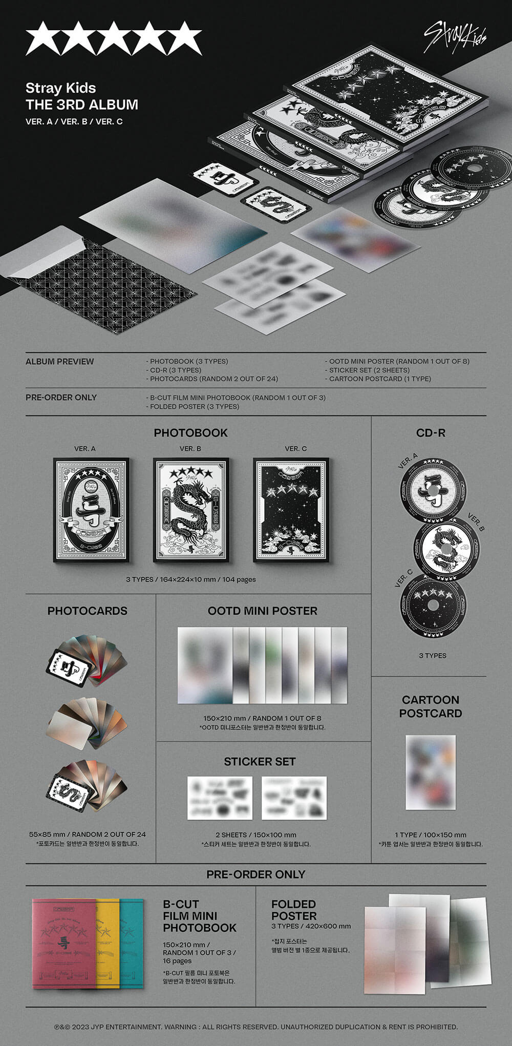 Stray Kids - ★★★★★ 5-STAR (3rd Full Album)