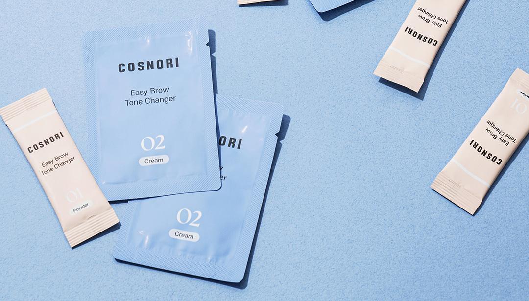 COSNORI - Easy Brow Changer (5ea) + Eyelash Serum Roll-On 6ml