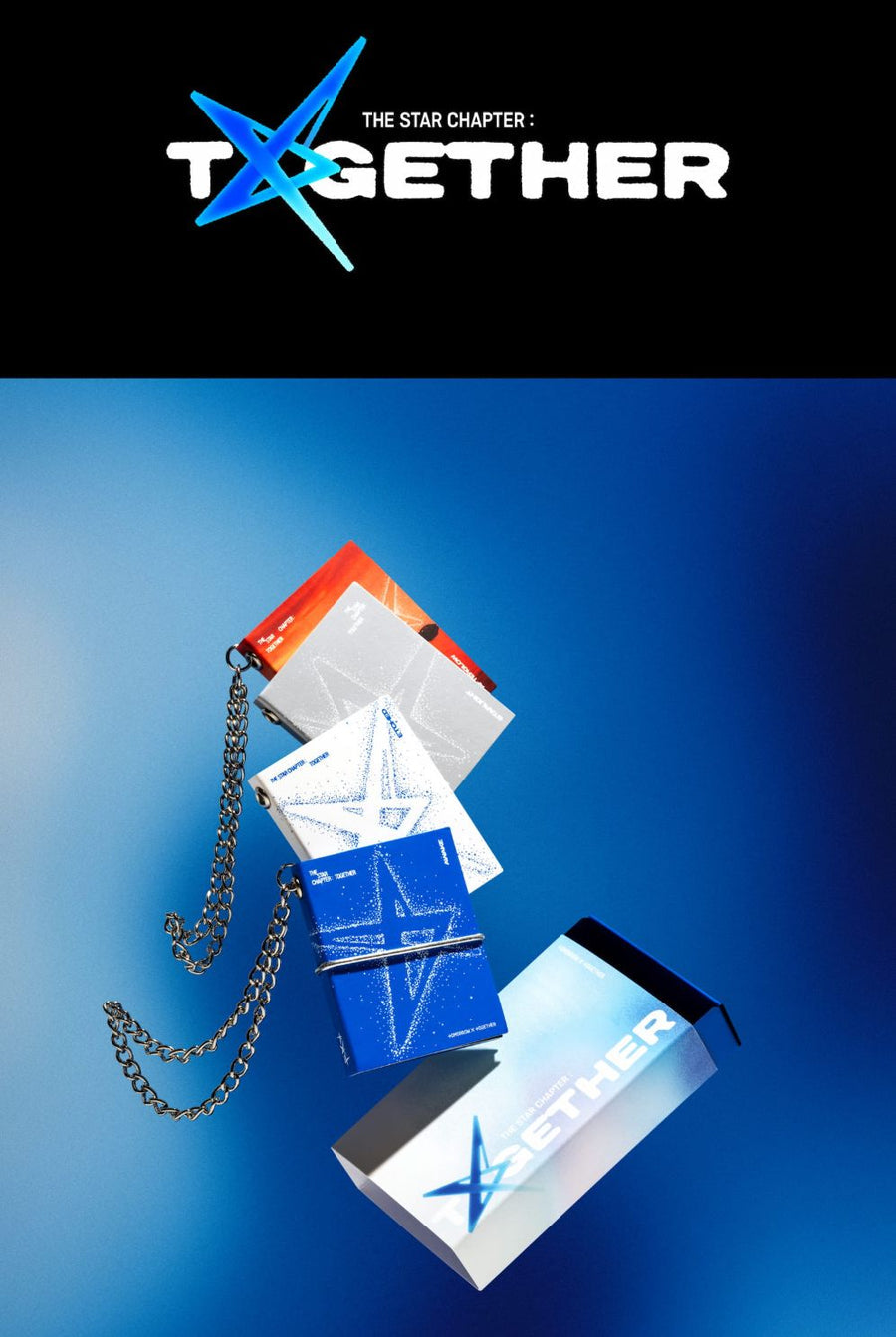 TXT - THE STAR CHAPTER : TOGETHER (4th Album) Mini Book Keyring Ver.