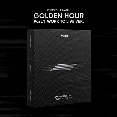 ATEEZ - GOLDEN HOUR : Part.1 (10th Mini Album Work to Live Ver.)