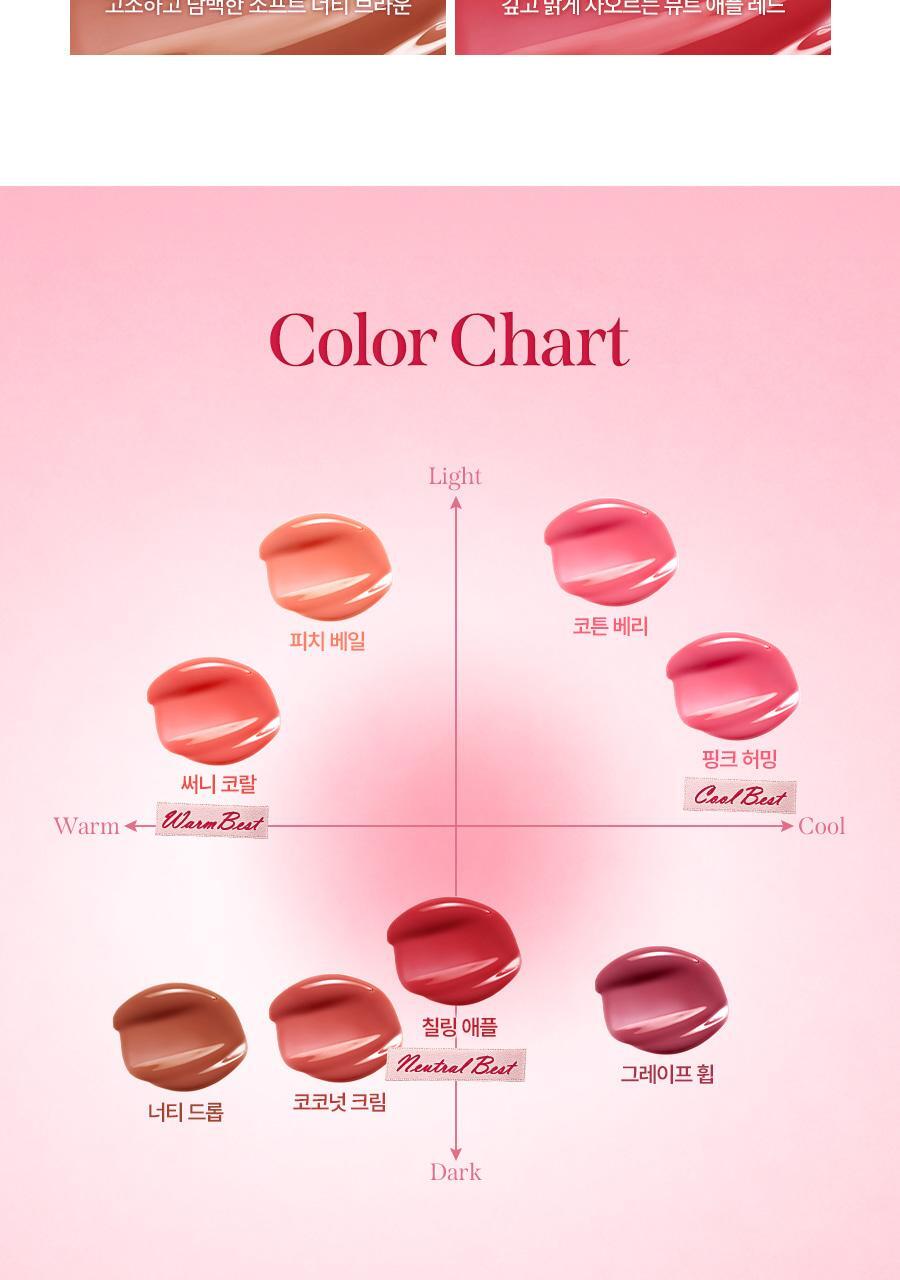 MILKTOUCH - Glow Fit Color Stain Lip Tint 4g