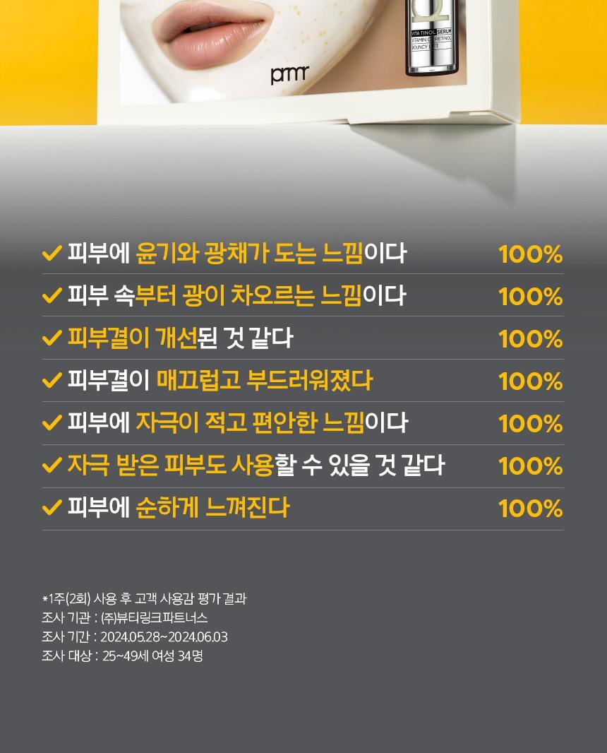 prmr - Vitatinol Serum Mega-Shot Gel Mask (4+1 Sheets)