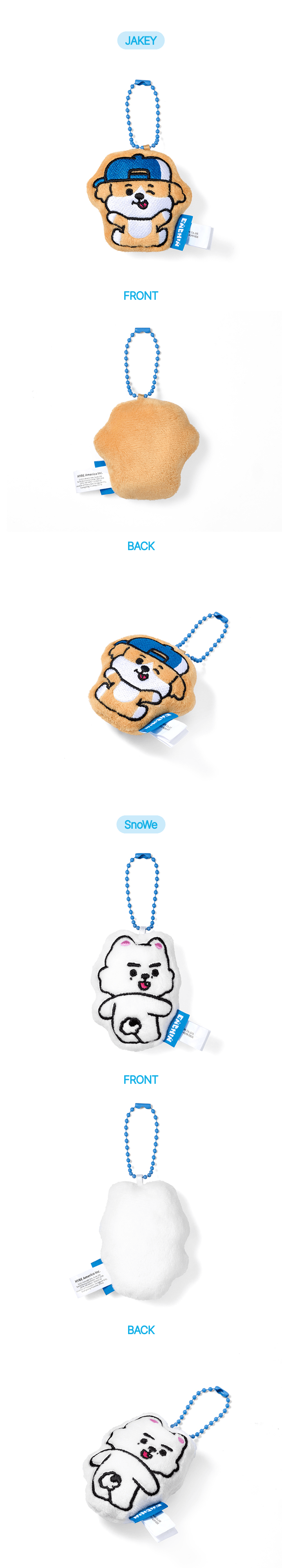 [PRE-ORDER] ENHYPEN - Cushion Keyring (ENCHIN) (Random)