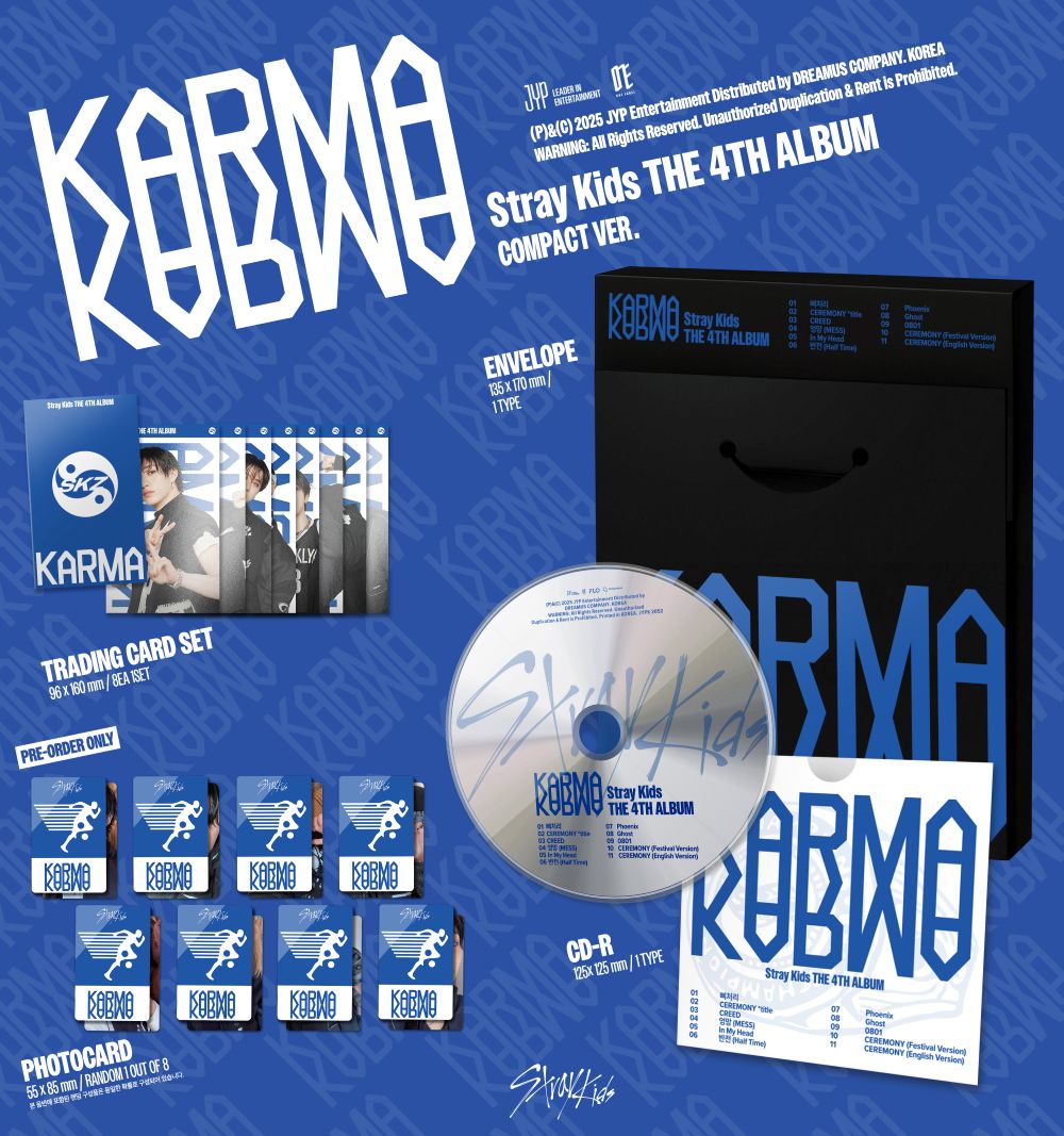 Stray Kids - KARMA (4th Album) COMPACT Ver.