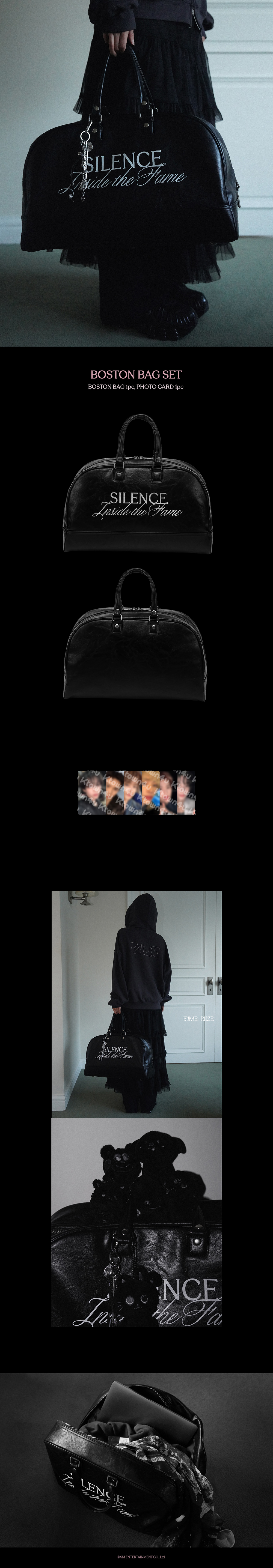 RIIZE - [Silence : Inside the Fame] Boston Bag Set [Pre-Order]