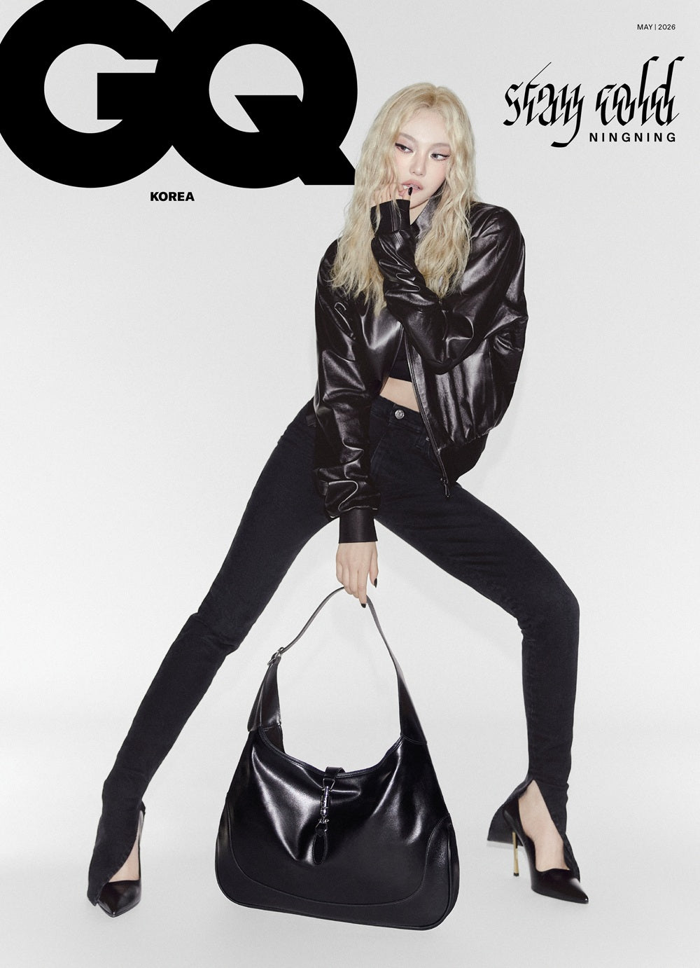 GQ Korea Magazine May 2026 aespa NINGNING Cover A