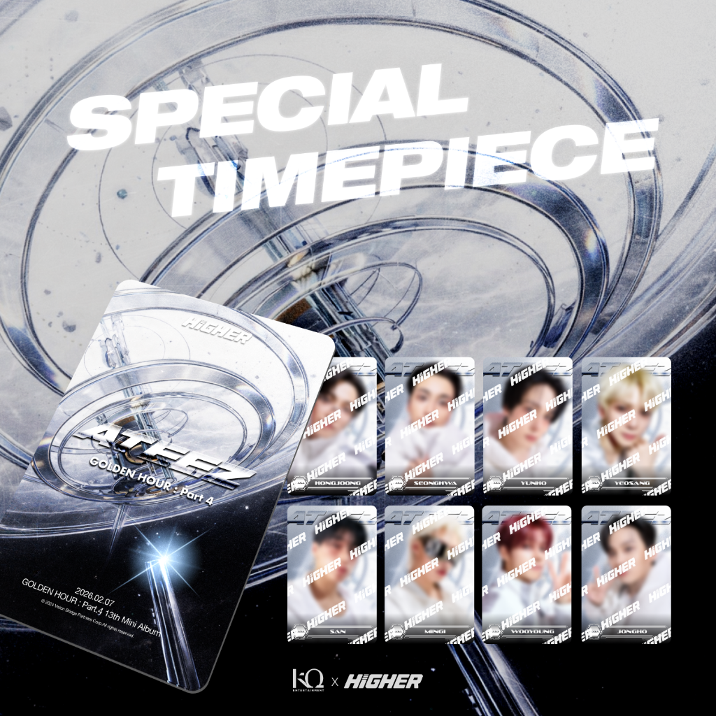 ATEEZ - Golden Hour: Part.4 (NASA Special Selfie Photocard Package