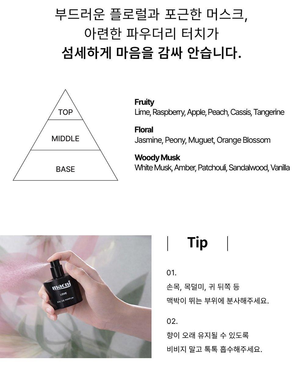 macni - Eau de Perfume (4 Types)
