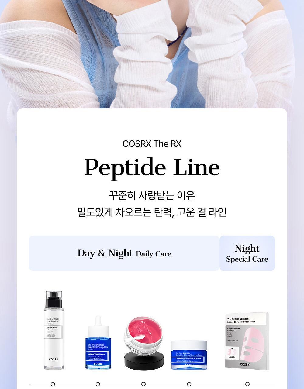 COSRX - The Blue Peptide Bakuchiol Plump Bounce Cream 50g