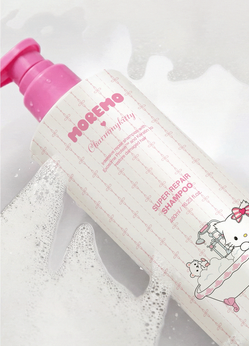 Moremo x Charmmykitty - Super Repair Shampoo 480ml