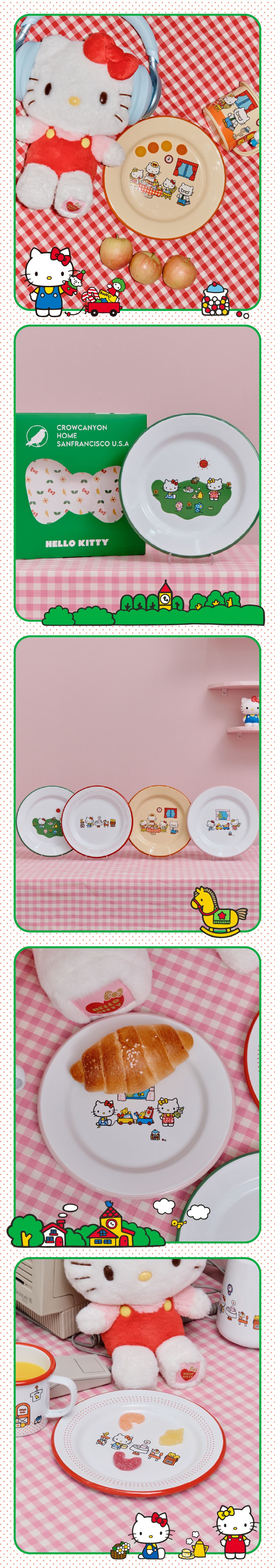 CROW CANYON - Flat Plate (Hello Kitty Edition)
