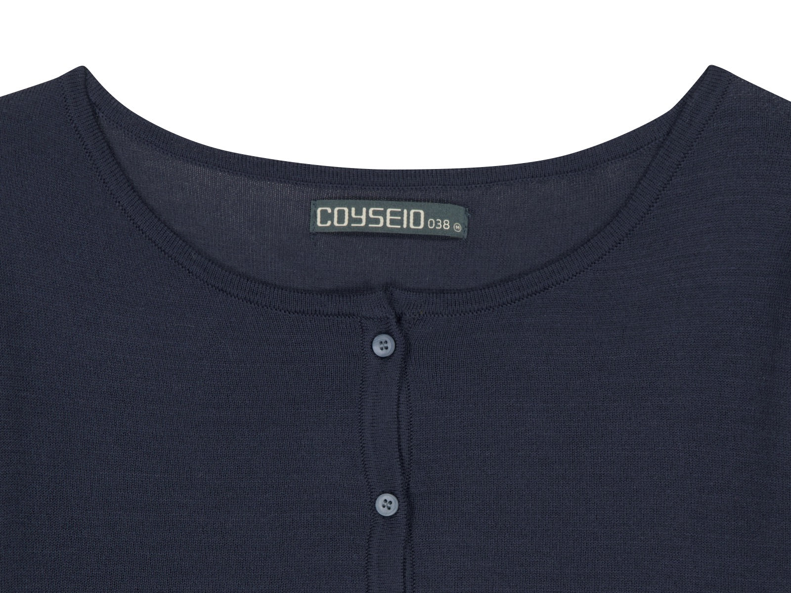COYSEIO - Colored Button Cardigan