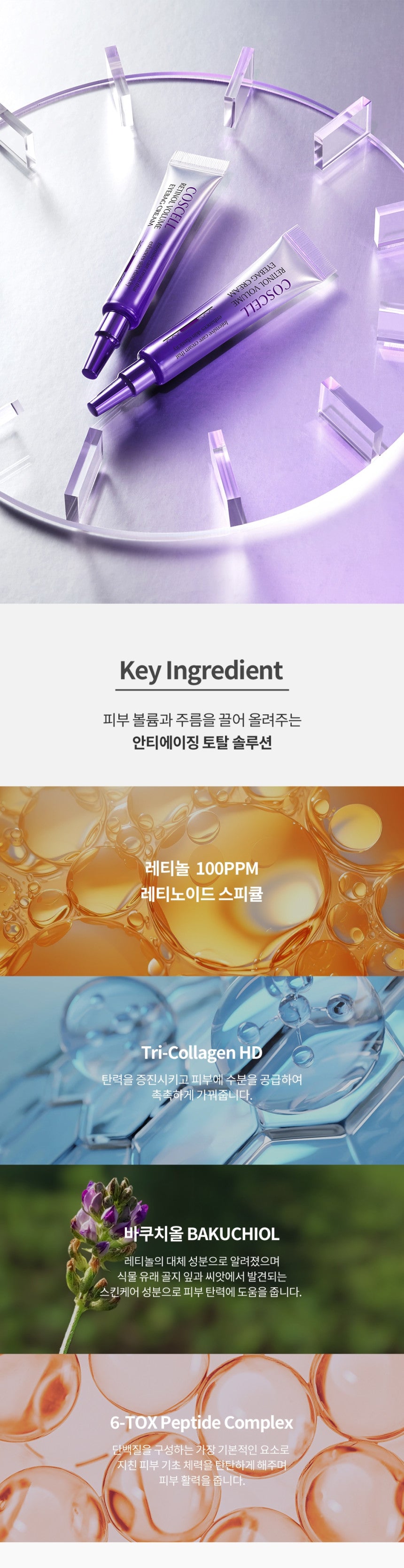 COSCELL Retinol Volume Eyebag Cream