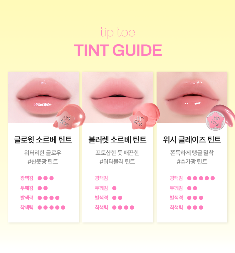 tip toe - Wish Glaze Tint