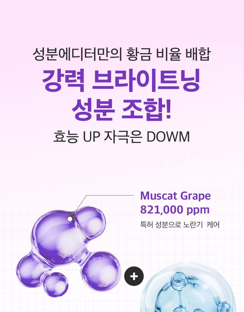 SUNGBOON EDITOR Muscat Grape Vita C Dark Spot Ampoule 40ml (1+1)