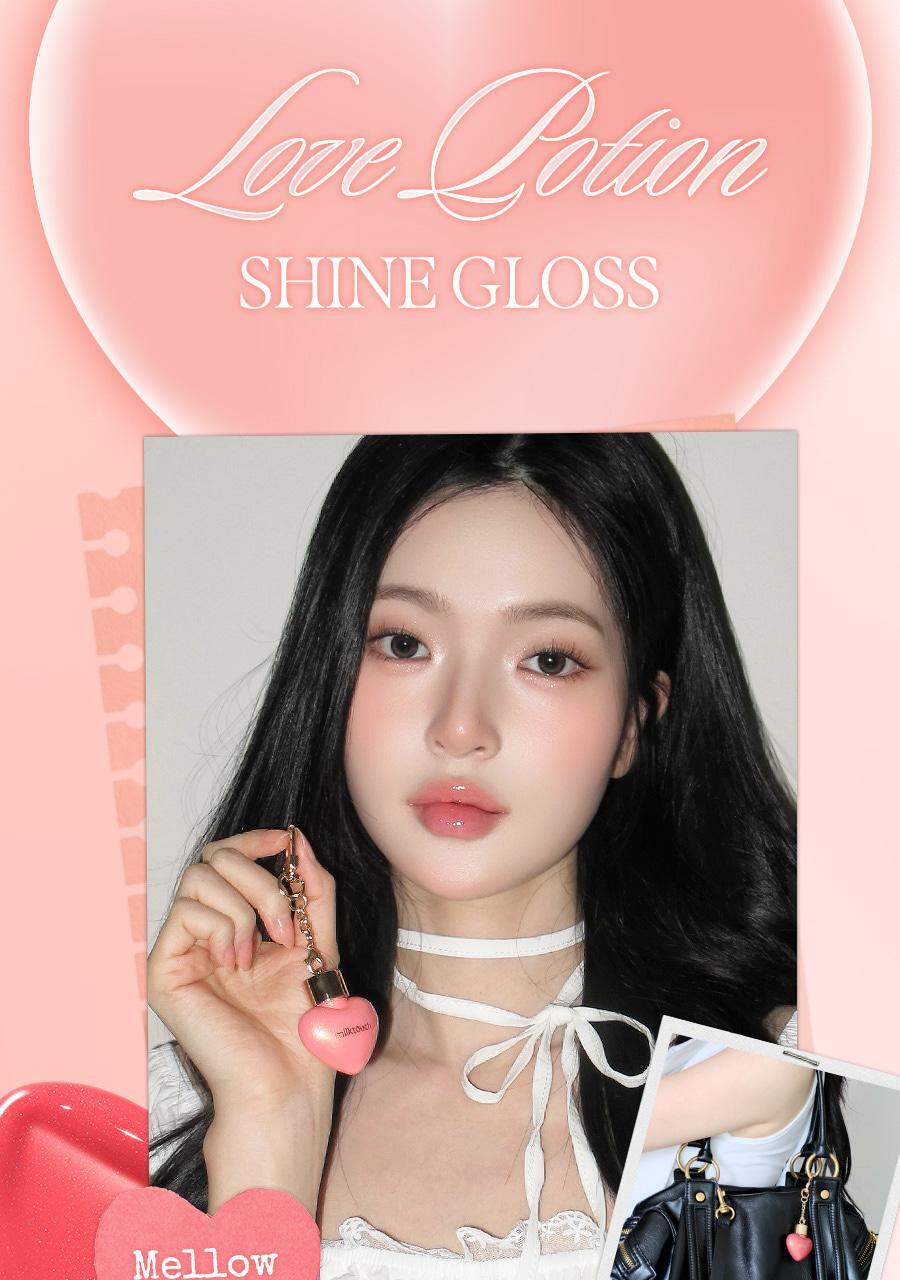 MILKTOUCH - Love Potion Shine Gloss 4.5ml