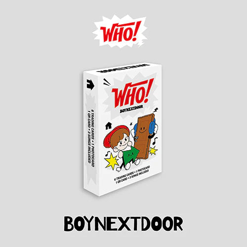 BOYNEXTDOOR - WHO! (1st Single) Weverse Albums Ver.