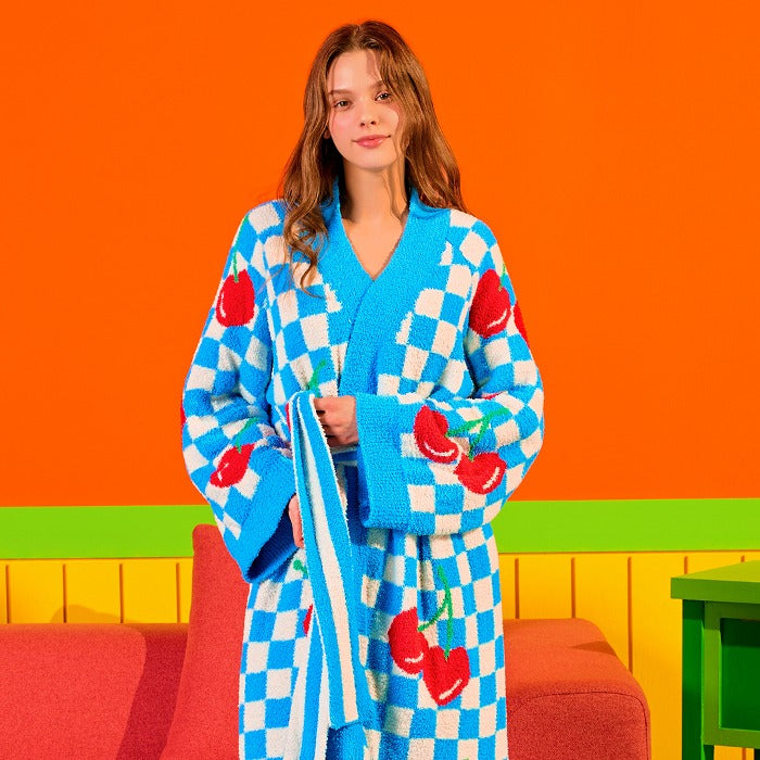 [wigglewiggle] Lounge Robe - Cherry