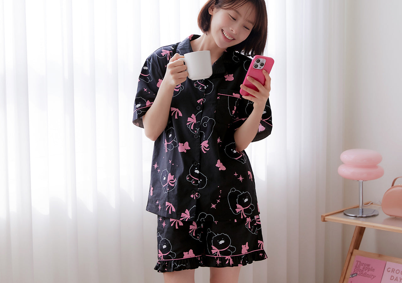 KAKAO FRIENDS Blackchoon Lovely Pajama