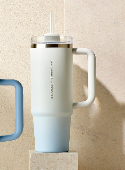 Starbucks Korea - SS Stanley White Kencer Tumbler 887ml