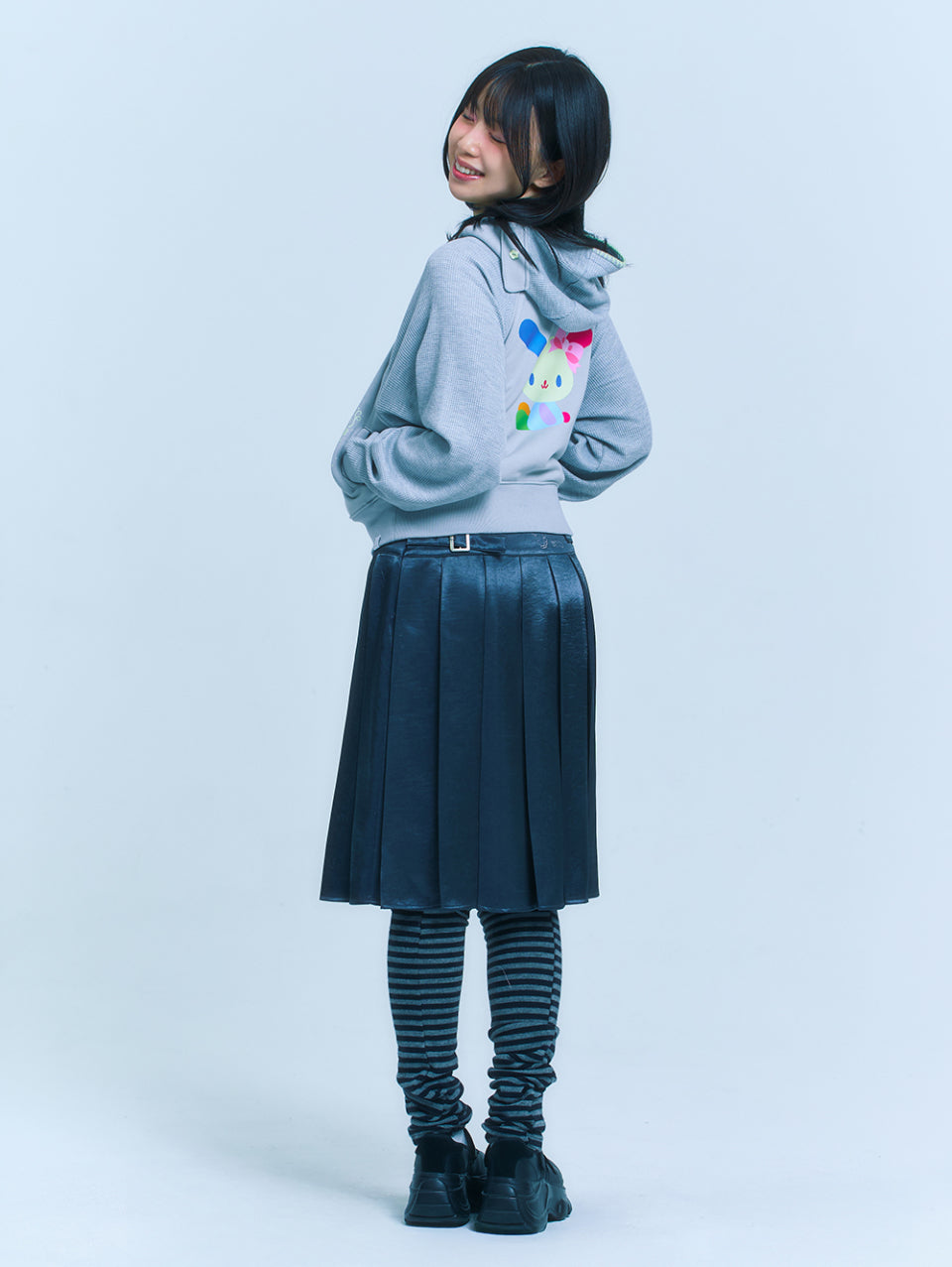 TUOMIO x Sanrio Characters - Usahana Hooded Zip-Up