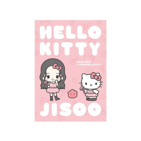 HELLO KITTY x JISOO - Art Print Poster (A3)