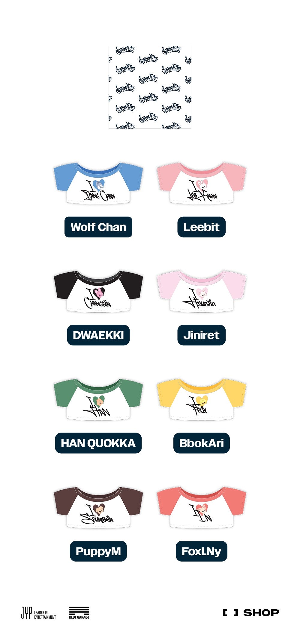 Stray Kids - [dominATE : celebrATE] SKZOO Standing Plush Outfit