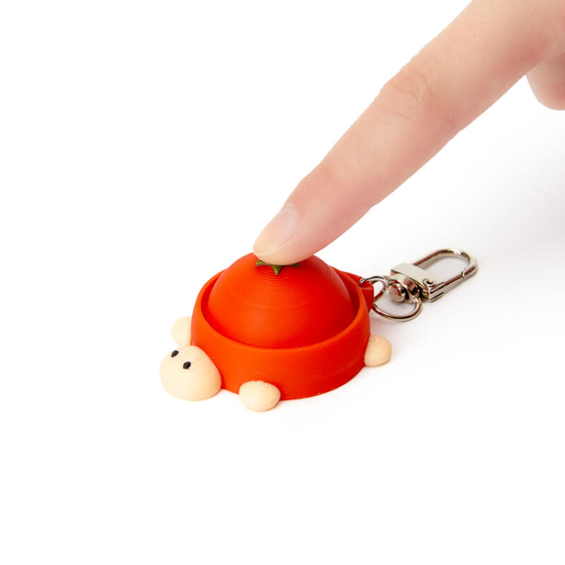 POOM - Turtle Tomato Clicker Keyring