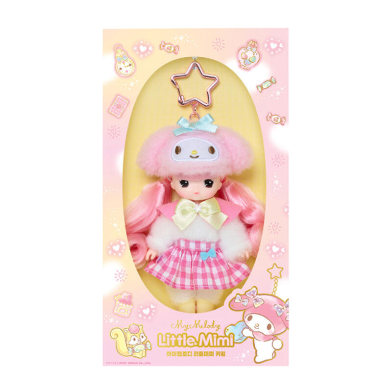 Sanrio Characters X Little Mimi Key Ring - My Melody