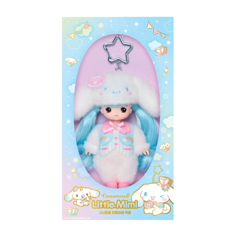 Sanrio Characters X Little Mimi Key Ring - Cinnamoroll