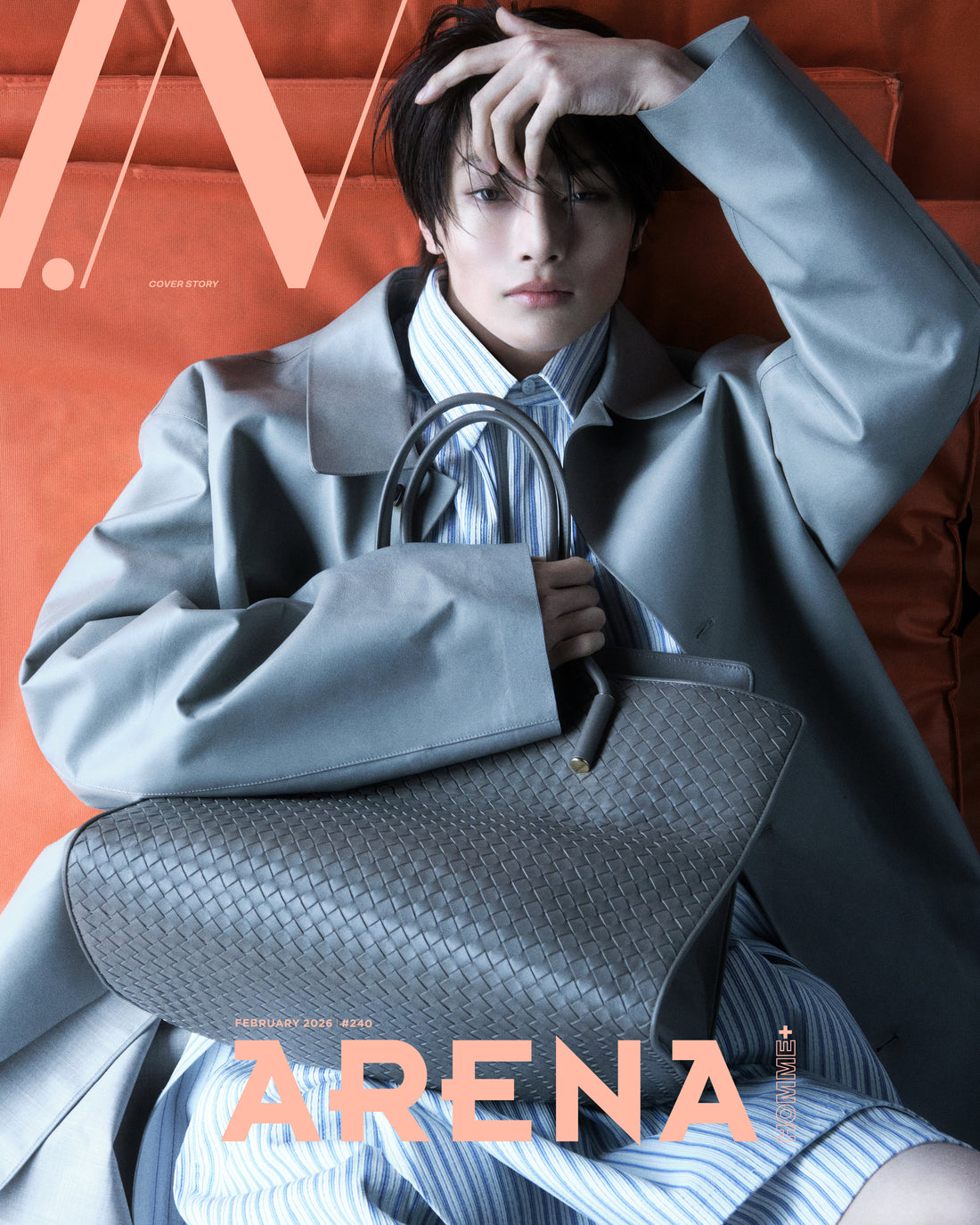 ARENA HOMME+ Korea Magazine 2026.02 (Cover: Stray Kids I.N) [Pre-Order]