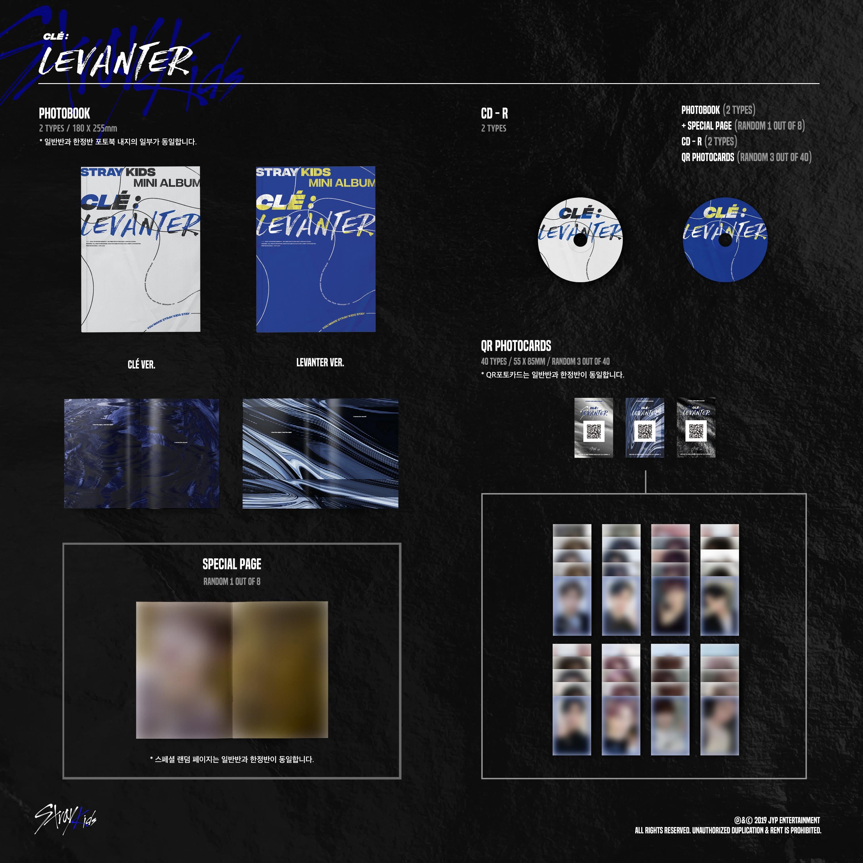 Stray Kids - CLE: LEVANTER (5th Mini Album) Random Ver.