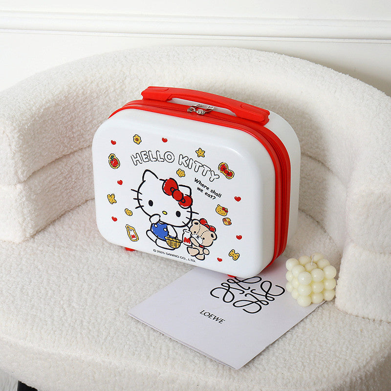 Sanrio - 14-Inch Ready Bag Carry Case - White Kitty (Bear)