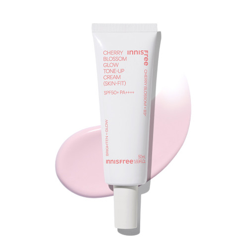 Innisfree - Cherry Blossom Glow Tone-Up Cream SPF50+ PA++++ 50ml